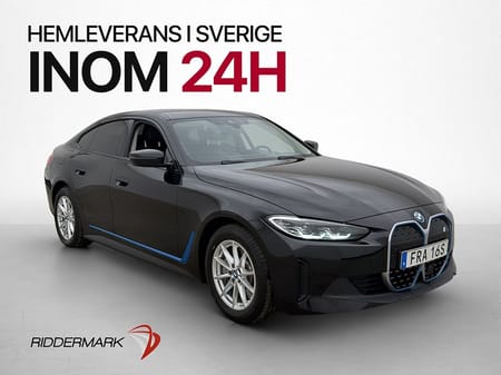 BMW i4 eDrive40 Gran Coupé 83.9 kWh Kamera Wide Drag MOMS