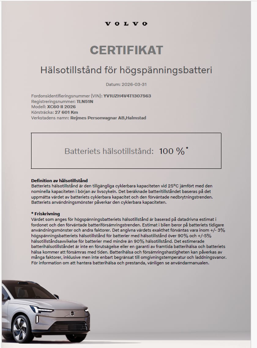 Bild 5 av Volvo XC60 T6 Ultra Dark | Drag | B&W | Luftfjädring | 21" |