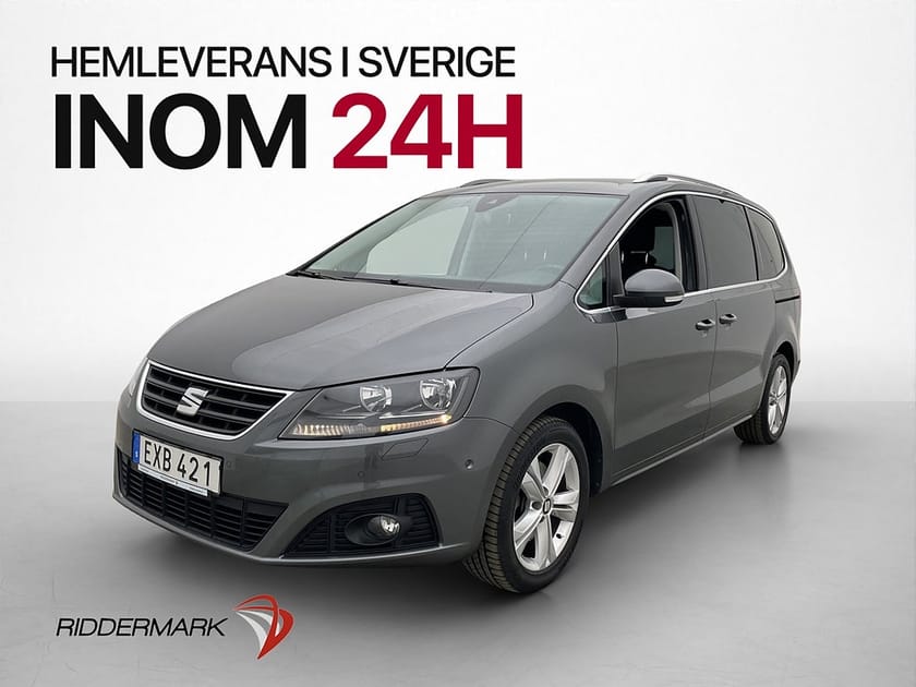 Bild 3 av SEAT Alhambra 7-Seater TDI 184hk 7-Sits El-Dörrar D-Värm Kamera Drag