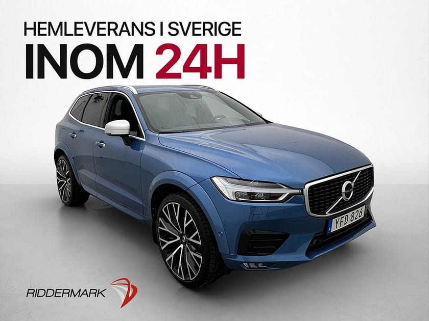 Bild 1 av Volvo XC60 T5 AWD 250hk R Design Drag Kamera Navi 22' fälgar
