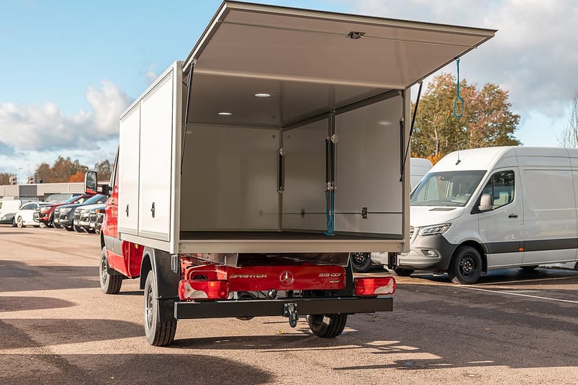 Bild 5 av Mercedes-Benz Sprinter 319 CDI 4x4 Chassi Crew Cab Skåp 6 pl.