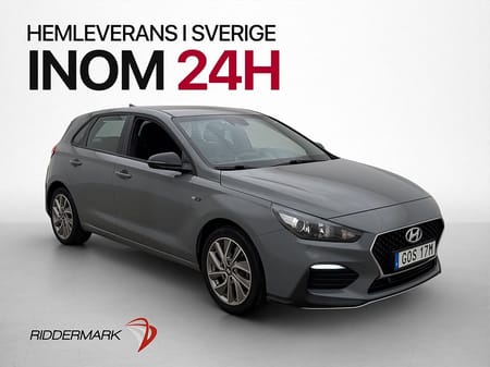 Hyundai i30 1.0 T-GDI 120hk N-Line B-Kamera M-Värmare Drag