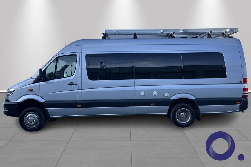 Bilde 2 av Mercedes-Benz Sprinter 519 BlueTEC 4MATIC Varebil 519/43L KA S2, Bobil/Jaktbil, 6 hundebur, Alt utstyr!
