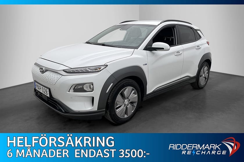 Bild 4 av Hyundai Kona Electric 64 kWh Kamera HUD Rattvärme Skinn