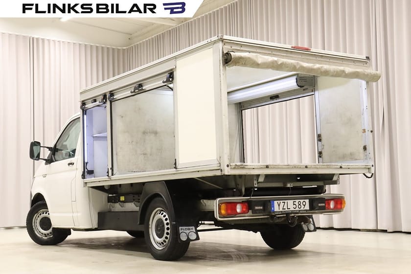 Bild 2 av Volkswagen Transporter Chassi Cab DSG 150HK Tippflak|Kåpa|EnÄgare|Moms