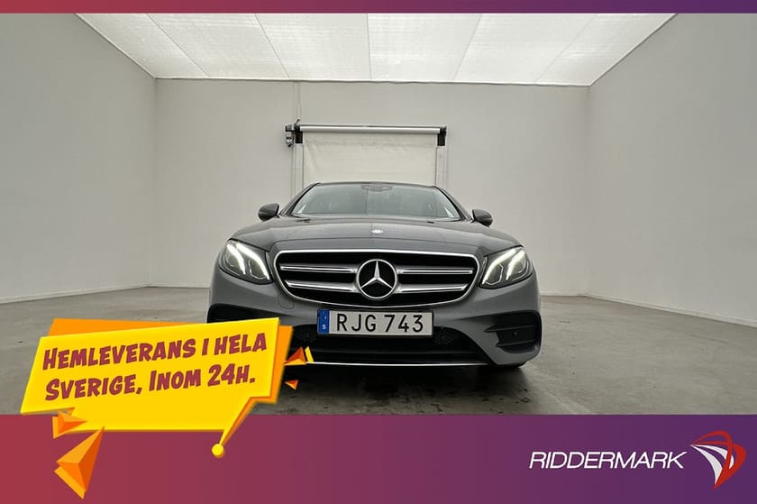 Bild 2 av Mercedes-Benz E 220 d Sedan AMG Panorama Burmester Wide HUD
