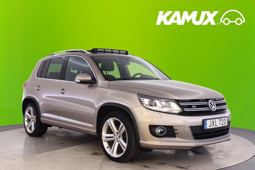 Bild 1 av Volkswagen Tiguan 2.0 TDI 4M DSG R-Line 19" Pano Drag B-Kam Läder Värm Elstol