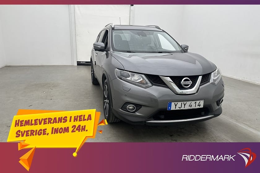 Bild 1 av Nissan X-Trail 1.6 DIG-T Tekna Pano 360° Skinn Navi Drag