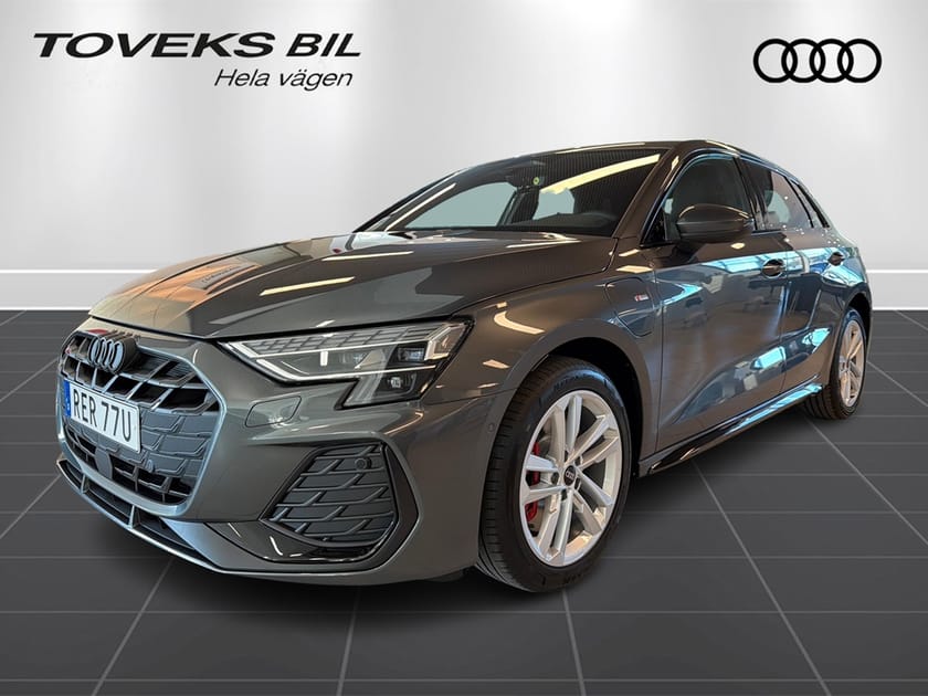 Bild 1 av Audi A3 Sportback 45 TFSI e S Line 272Hk/Drag/Sonos