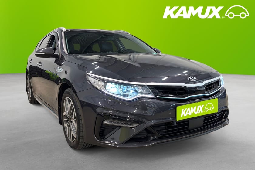 Bild 1 av Kia Optima Sport Wagon Plug-in Hybrid Advance Plus 2 Navi 360-kam Carplay Döda-vinkel Skinn H/K Drag