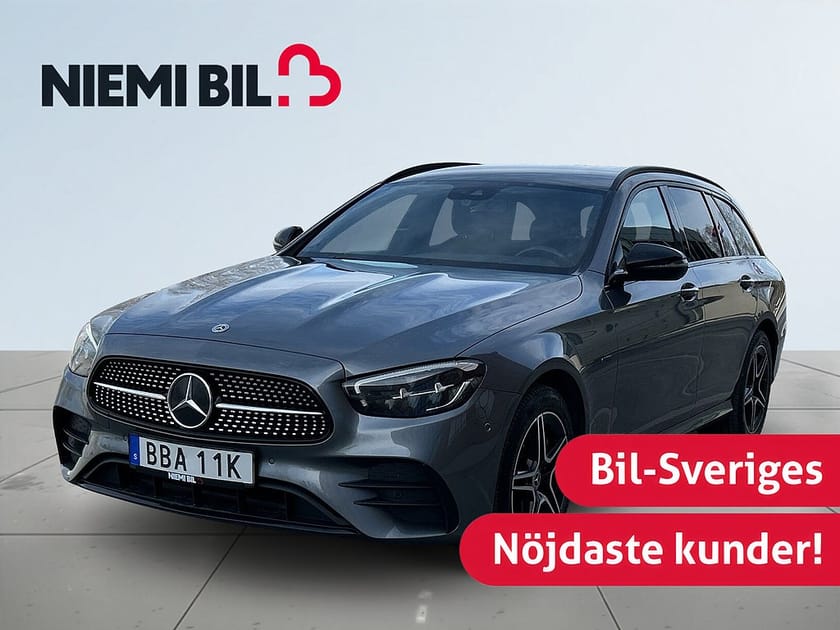 Bild 1 av Mercedes-Benz E 300 T de 4MATIC AMG Line/Ad.Farthållare/S&V-Däck/Backkamera