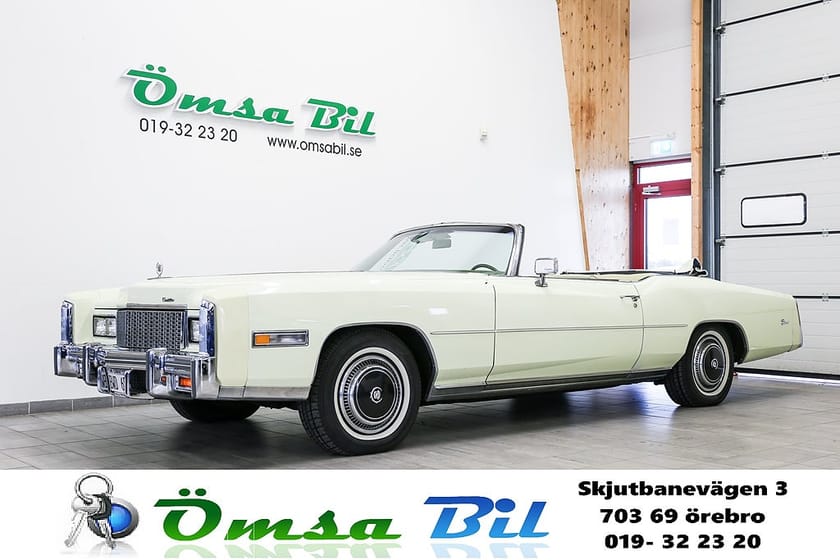 Bild 1 av Cadillac Eldorado Cabriolet 1976 1400 Mil