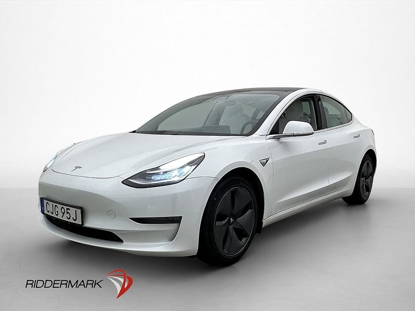 Bild 1 av Tesla Model 3 Long Range AWD Värmare Pano AP Skinn MOMS