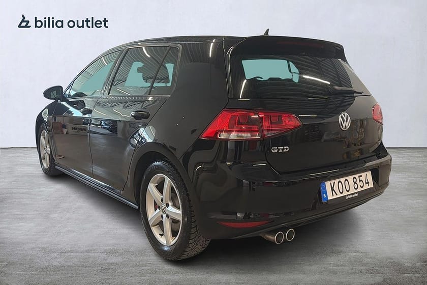 Bild 3 av Volkswagen Golf  GTD 5-dörrars 2.0 TDI Nyservad Drag Backkamera P-värme
