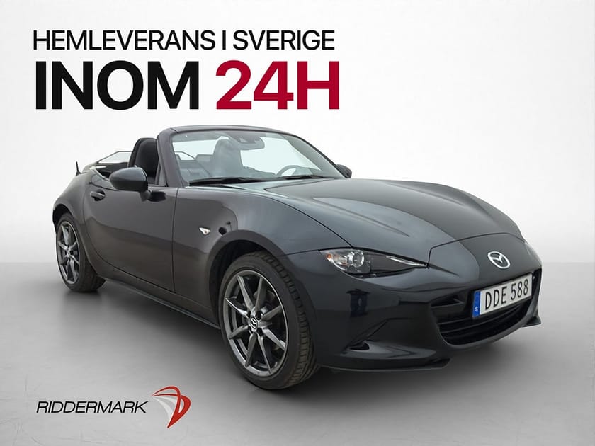 Bild 1 av Mazda MX-5 2.0 SKYACTIV-G 160hk CAB BOSE Läder CarPlay Navi