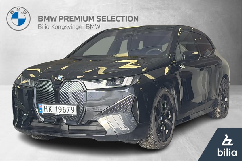 Bilde 1 av BMW iX xDrive60 FC|Luft|Bakhj.styring|Multifunk.seter|H/K|LED