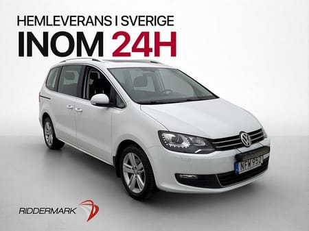 Volkswagen Sharan 7-seater 2.0 TDI 4M 7-Sits Pano Kamera Värmare