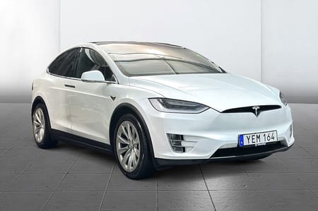 Tesla Model X 90D FRI SUPERCHARGE 7-sits AutoPilot Luftfj Köld