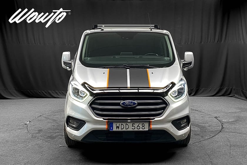 Bild 2 av Ford Transit Custom 300 Crew Van Aut 130HK L2 5-Sits Limited /Drag