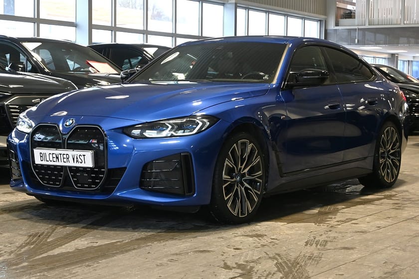 Bild 1 av BMW i4 M50 xDrive Gran Coupé Fully Charged M Sport Laser HUD Drag