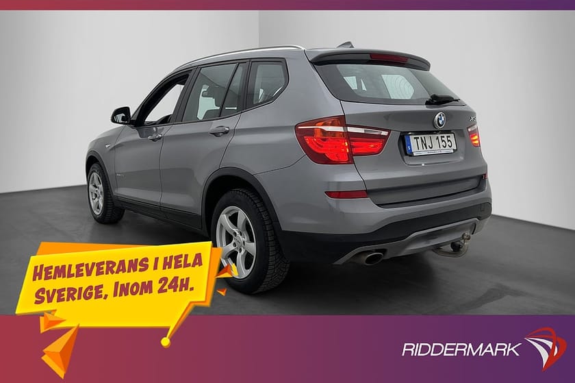 Bild 4 av BMW X3 xDrive20d 190hk Dragkrok Backkamera Skinn