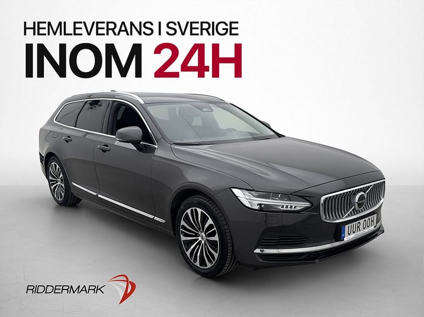 Bild 1 av Volvo V90 Recharge T6 AWD Core Värmare Kamera Drag CarPlay