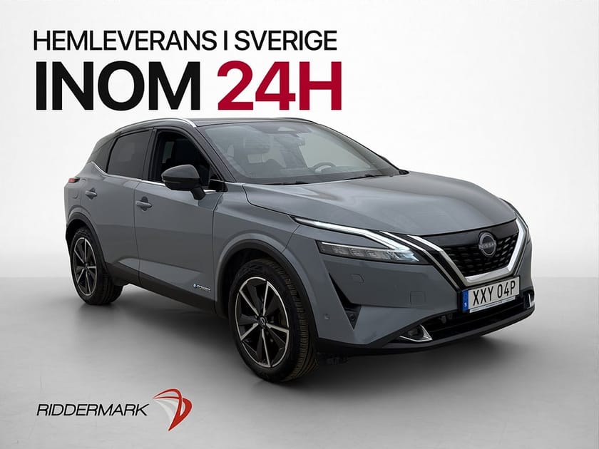 Bild 2 av Nissan Qashqai e-POWER Pano Skinn BOSE HuD 360° Drag M-Värm