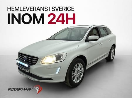 Volvo XC60 D4 AWD Summum Pano Värm VOC  Navi Drag Välservad
