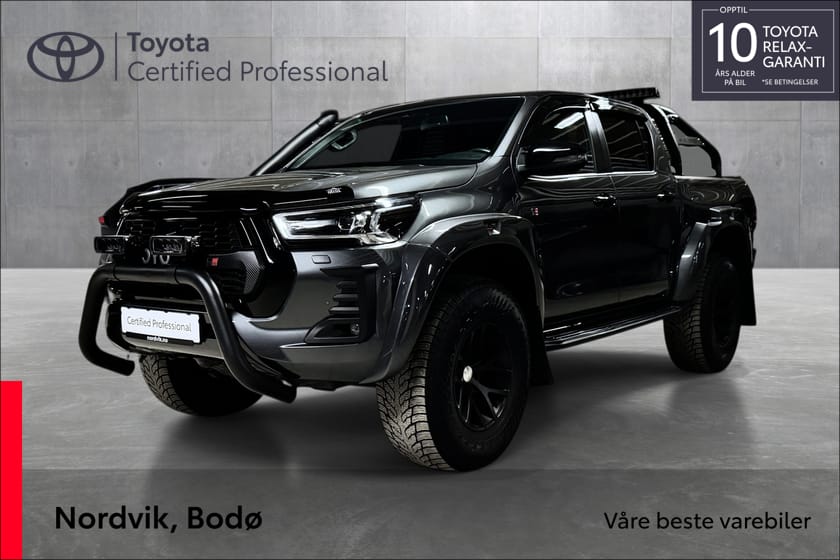 Bilde 1 av Toyota Hilux Dobbelcab GR Sport 2.8 D-4D|ArcticTruck "35"|Dobblecab|
