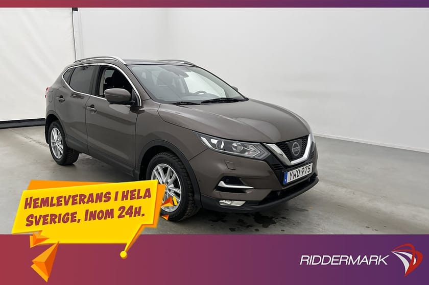Bild 1 av Nissan Qashqai 1.2 DIG-T XTRONIC-CVT Pano 360° Navi Sensorer