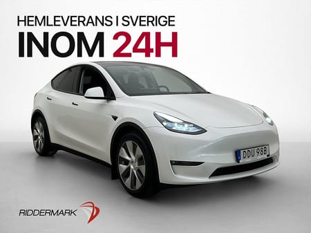 Tesla Model Y Long Range AWD Drag Pano Skinn Svensksåld MOMS