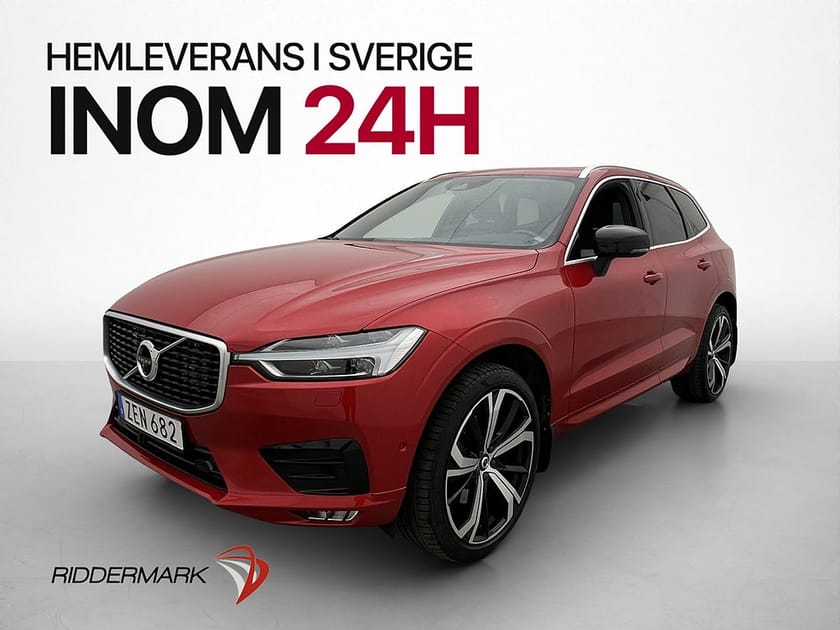 Bild 1 av Volvo XC60 T5 AWD 250hk R-Design Pano HUD 360° Drag SE UTR