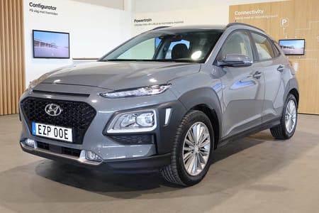 Hyundai Kona 1.6 T-GDI AUT Trend Kamera Blåtand Rattvärme
