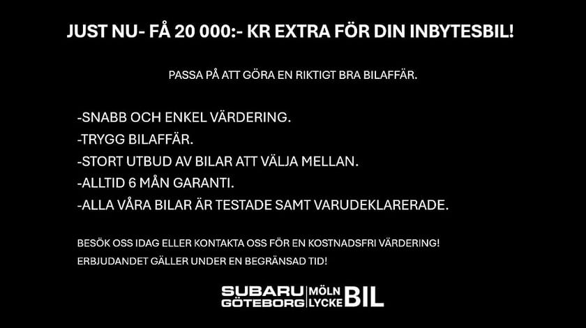 Bild 2 av Subaru XV 2,0i Aut Ridge (156hk) **Kampanj**