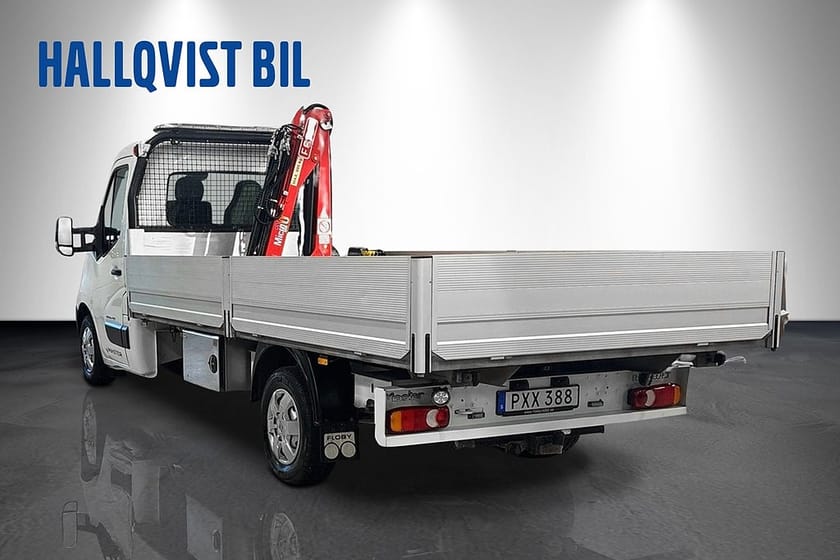 Bild 4 av Renault Master Chassi Cab 3.5T 170hk Manuell Kranbil Blixtljus Värmare