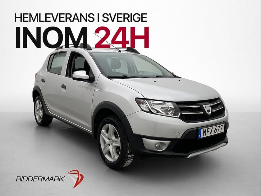 Bild 1 av Dacia Sandero Stepway 0.9 TCe Bluetooth P-sensorer ISOFIX AC
