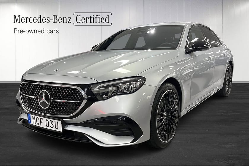 Bild 1 av Mercedes-Benz E 300 e e, AMG Line, Nightpack, Burmester, Drag