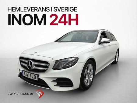 Mercedes-Benz E 220 T d 194hk AMG Värmare Pano 360° Dragkrok