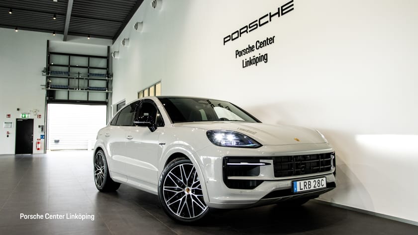 Bild 1 av Porsche Cayenne E-Hybrid Coupé Coupe Black edition - Leasebar/VAT