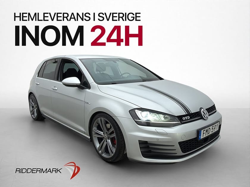 Bild 1 av Volkswagen Golf  GTD 2.0 TDI 184hk Plus Värmare Sensorer