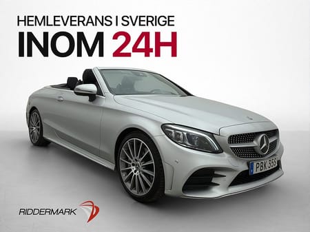 Mercedes-Benz C 300 Cabriolet 258hk AMG Line 360° Burmester