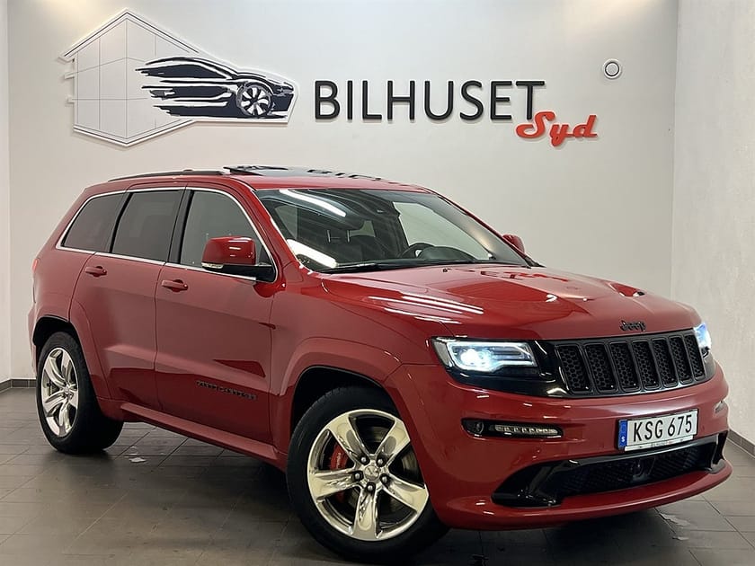 Bild 1 av Jeep Grand Cherokee SRT 6.4 V8 4WD 468hk Pano/HarmanK/Navi/Bkamera/AdaptivF/Nyservad
