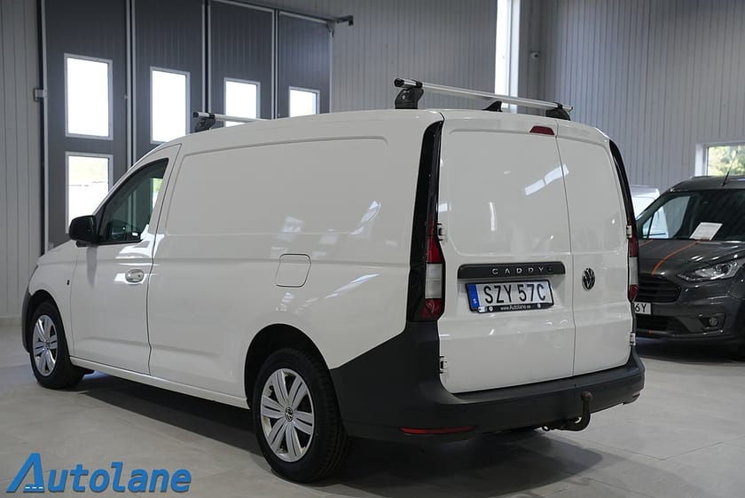 Bild 4 av Volkswagen Caddy Cargo Maxi 2.0 TDI  Inredning,Värmare,Kamera,Drag,Carplay