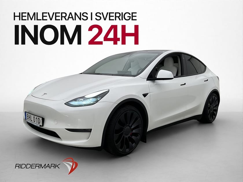 Bild 4 av Tesla Model Y Performance AWD MOMS Drag AP Pano Värmare 360°