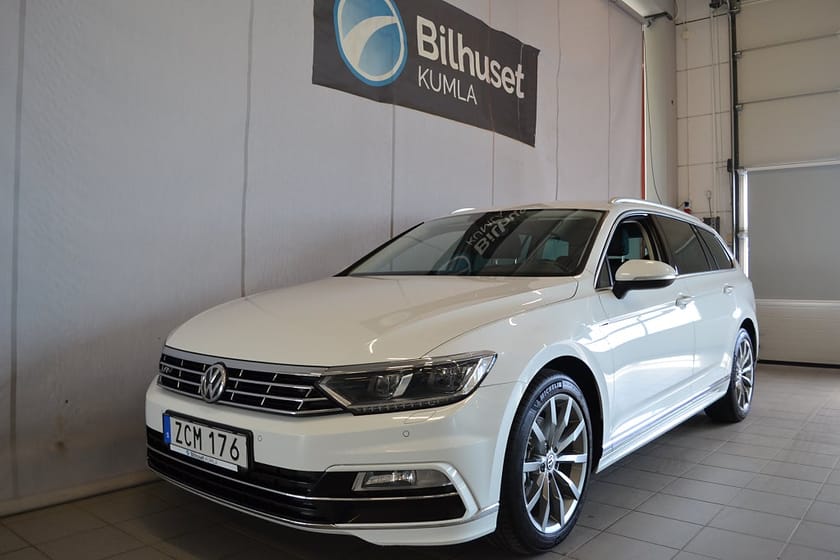 Bild 1 av Volkswagen Passat Sportscombi 2,0TDi 190hk Aut 4M R-Line Drag Värmare