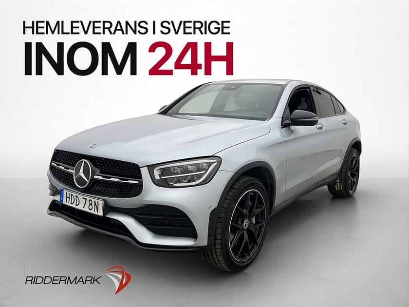 Bild 1 av Mercedes-Benz GLC 300 de Coupé 4MATIC Coupe 4M AMG Line Pano 360° Drag