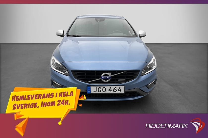 Bild 2 av Volvo S60 T4 180hk R-Design H/K VOC Värmare Skinn P-Sensorer