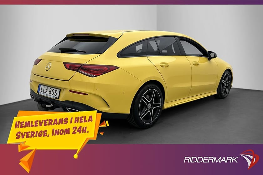 Bild 5 av Mercedes-Benz CLA 180 Shooting Brake SB AMG P-Värmare Halvskinn Wide Drag