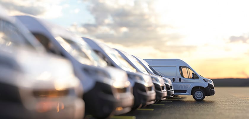 Vi köper din transportbil bakgrundsbild