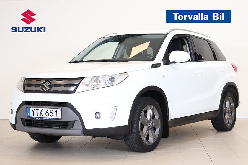 Bild 1 av Suzuki Vitara 1.6 Automat 120hk AWD Backkamera Carplay Nyservad